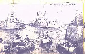 305- Alger - Le Courbet et le Jean Bart
